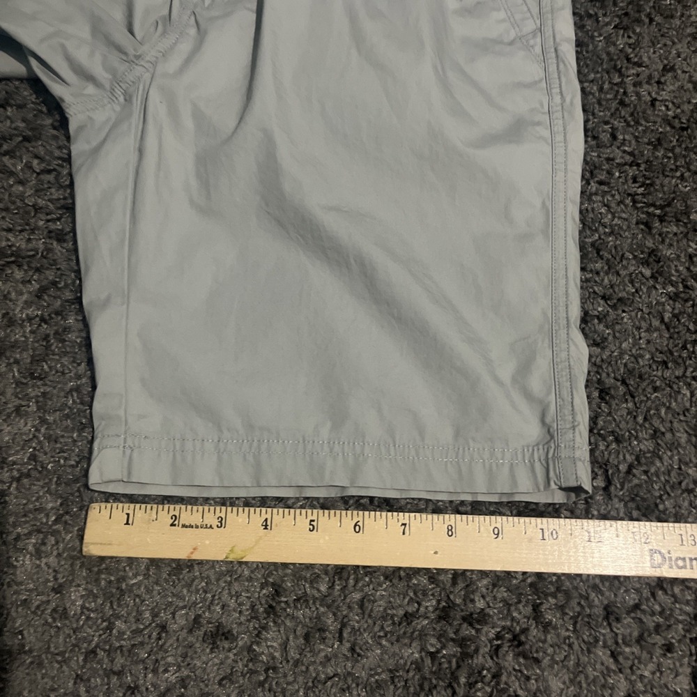 Calvin Klein Mens Gray Shorts Sz 36 Casual Summer Lightweight Flat Front Pockets - Picture 7 of 10